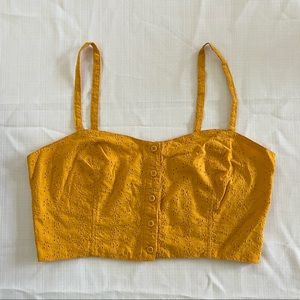 Mustard Garage Crop Top